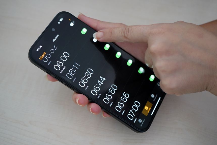Telefon Alarmı Uyku 2