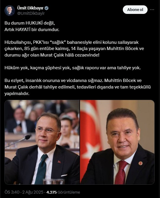 Ümit Dikbayır Paylaşım