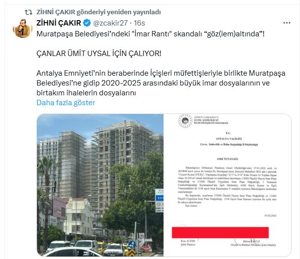 Zihni Çakır Iddia