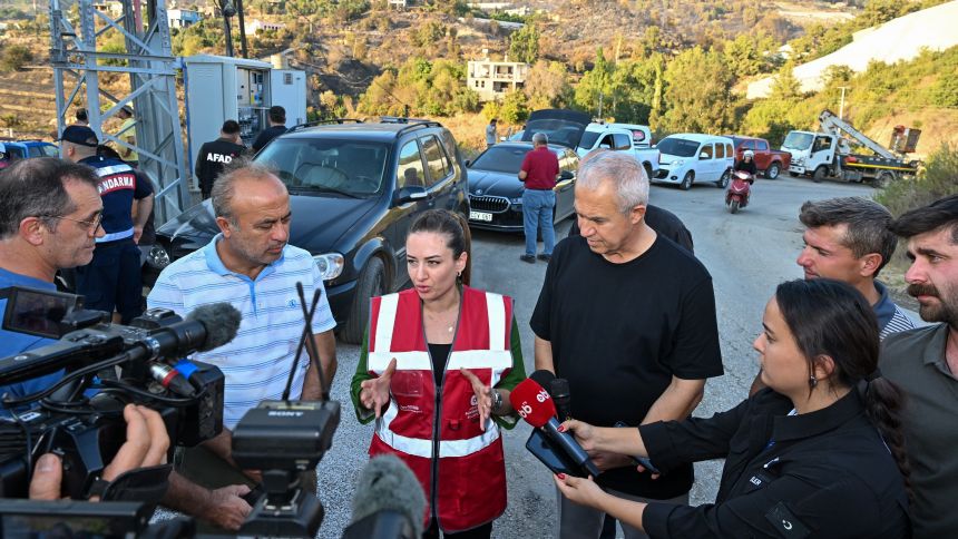 Alanya Orman Yangını (1)
