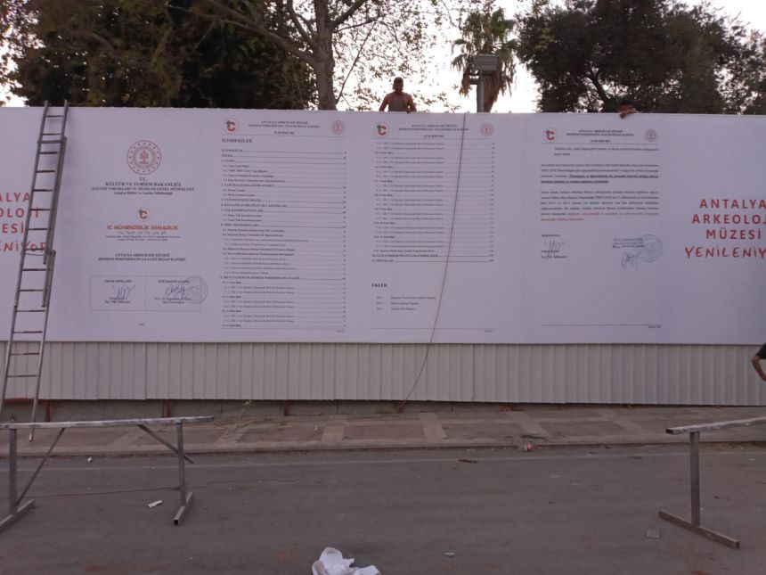 Antalya Müzesi Deprem Raporu Afişi (2)