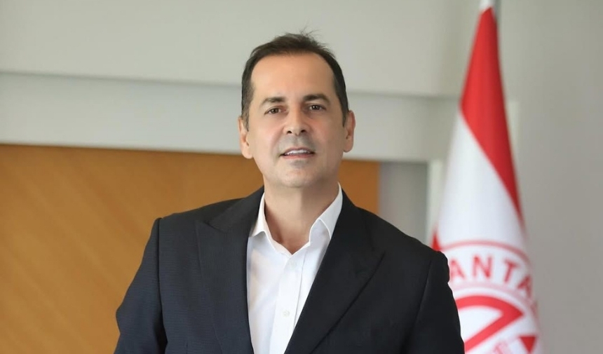 Antalyaspor Başkanı Rıza Perçin.