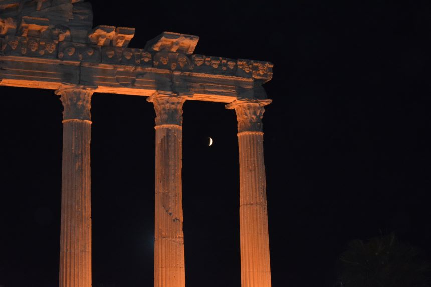 Apollon Tapınağı Kanlı Ay (2)