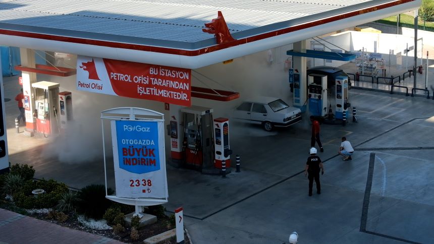 Benzinlik Yangın 2