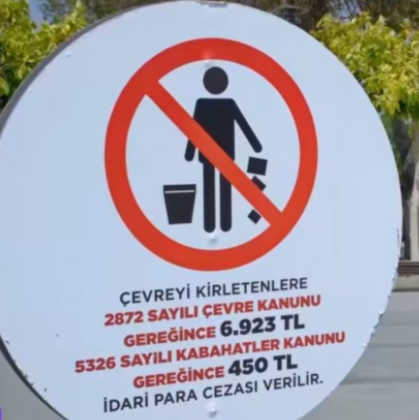 Konyaaltı Yere Çöp Atanlar Ceza