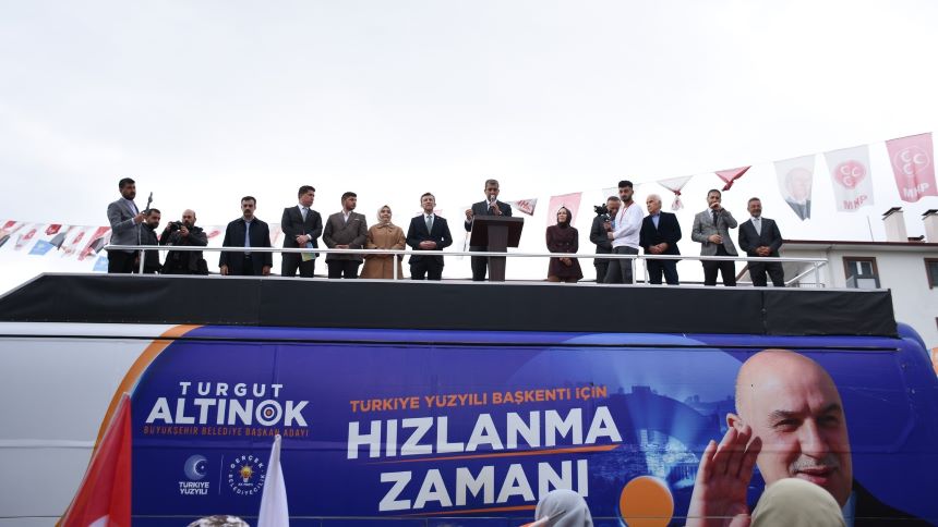 Öntaş Turgut Altınok'un Mitinginde
