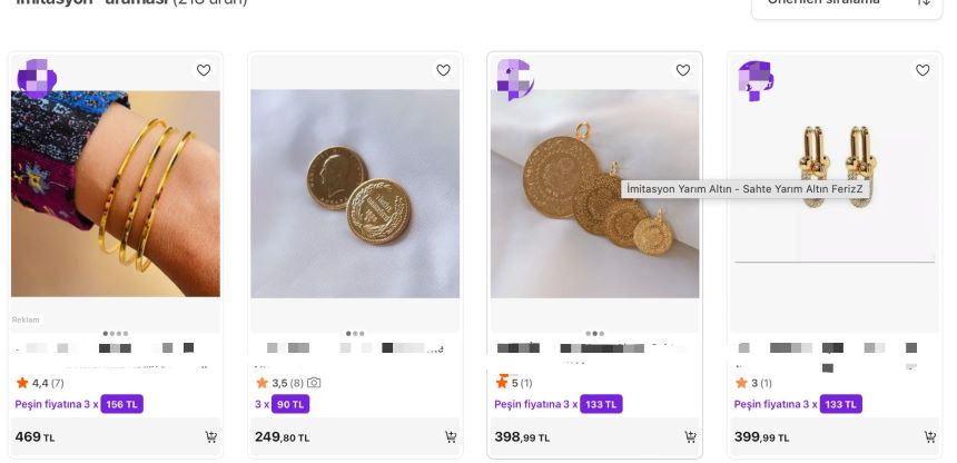 Sahte Altın Satışı Site (3)