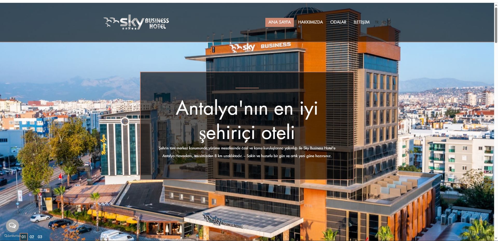 Sky Business Hotel Internet Sitesi