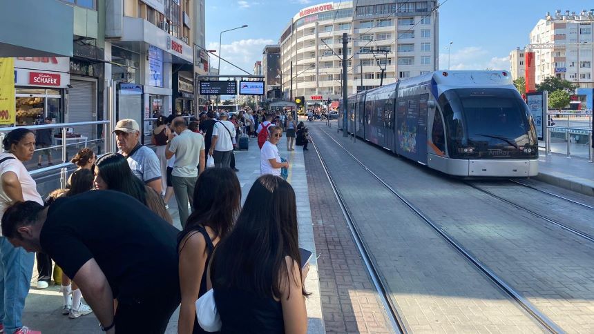 Tramvay Durakları Yoğunluk