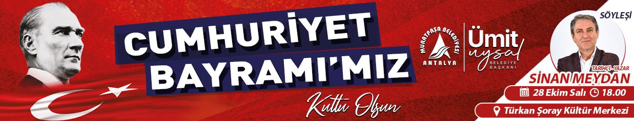 29 Ekim Cumhuriyet Bayrami Söylesi 1300X250