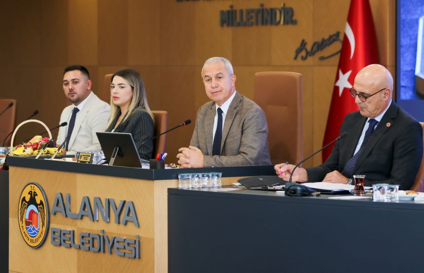 Alanya Belediyes Ekim Ayı Meclis Toplantısı