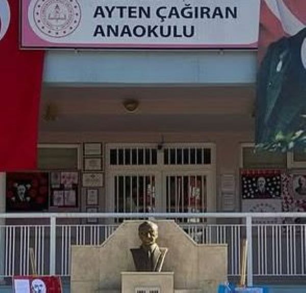 Anaokulu Kapı Mavi İmer