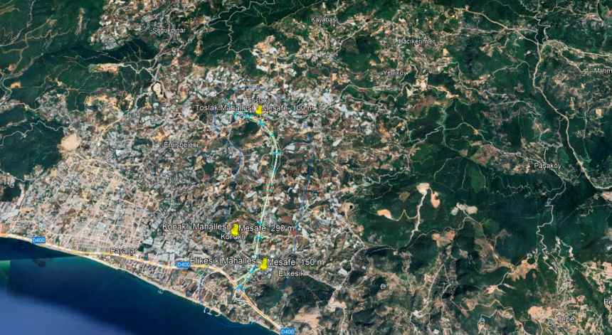 Antalya Alanya Otoyol Projesi Çizimleri (1)