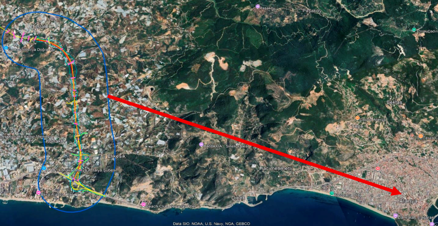 Antalya Alanya Otoyol Projesi Çizimleri (2)