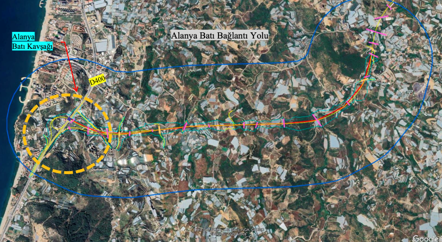 Antalya Alanya Otoyol Projesi Çizimleri (3)