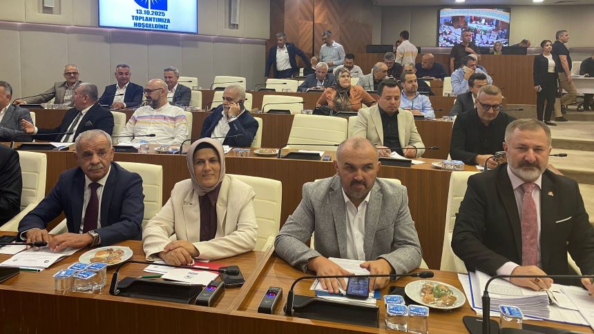 Antalya Büyükşehir Belediyes Meclis Ak Parti Sırası