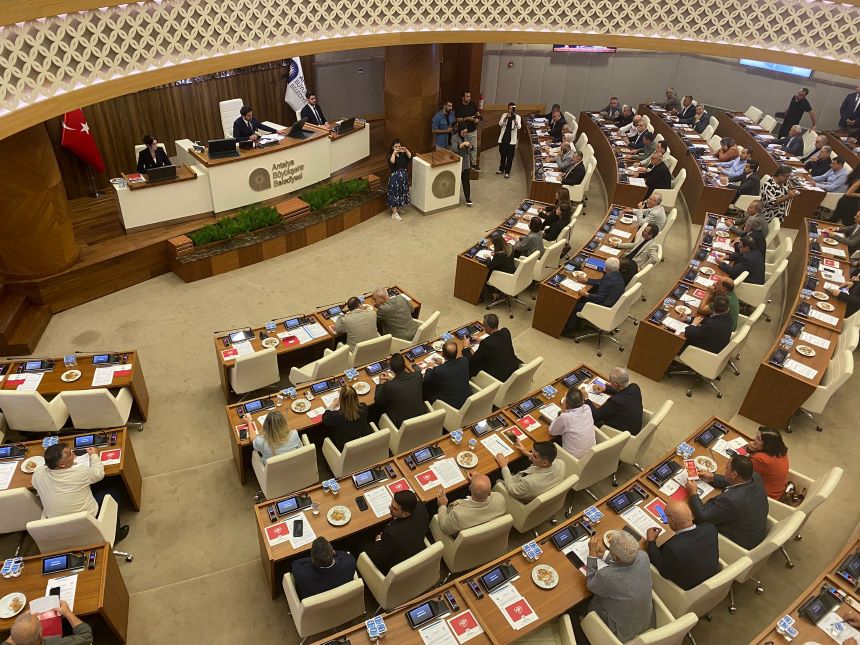 Antalya Büyükşehir Belediyes Meclis Ekim Ayı
