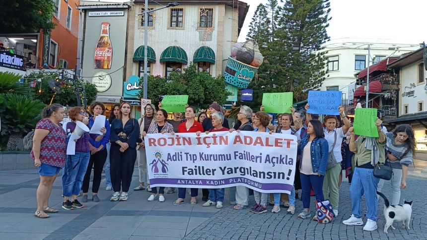 Antalya Kadın Platformu Rojin Açıklaması (3)