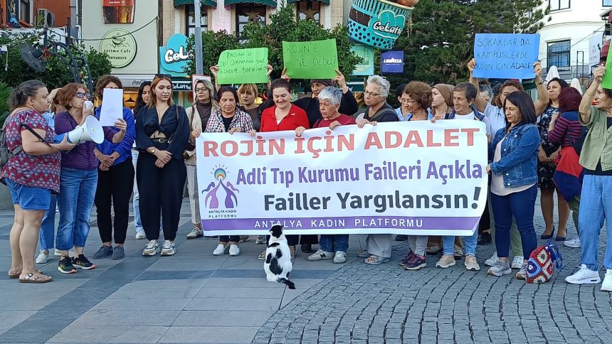 Antalya Kadın Platformu Rojin Açıklaması (4)