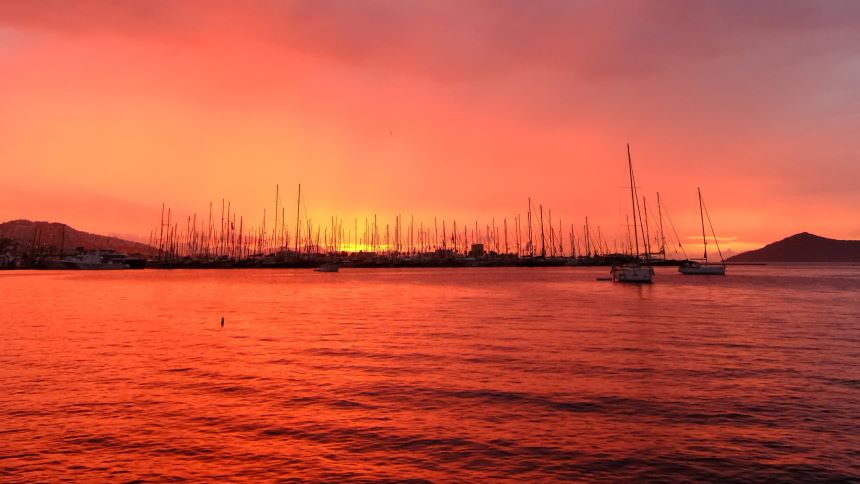 Bodrum Gün Batımı (2)