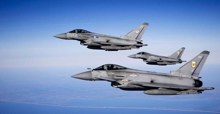 Eurofighter Typhoon Savaş Uçakları 2