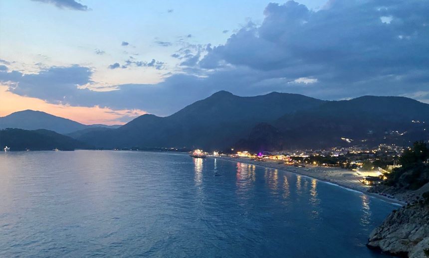 Fethiye Göcek Öçk Sınırlarındaki Ölüdeniz Bölgesindeki Günübirlik Alanlardan Görünüm (1)