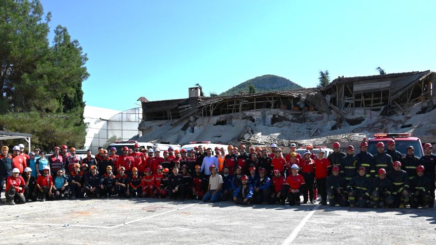 Gazipaşa Deprem Tatbikatı (2)