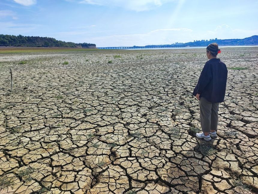 Kuraklık Göl Adana Baraj Gölü