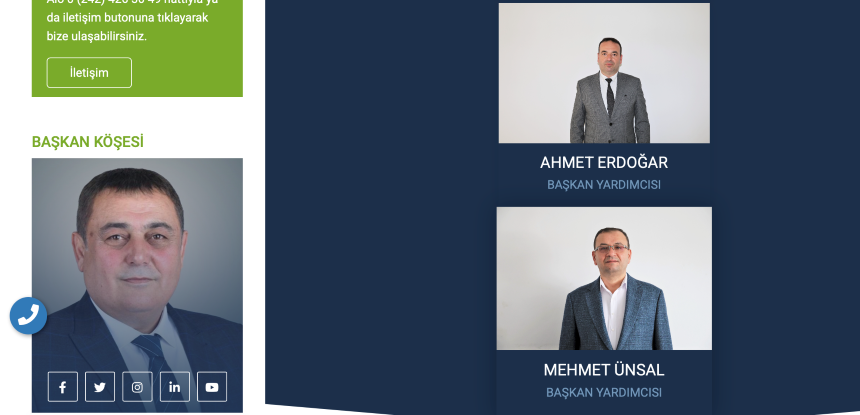Mehmet Ünsar Ve Ahmer Erdoğar-Aksu Belediyesi