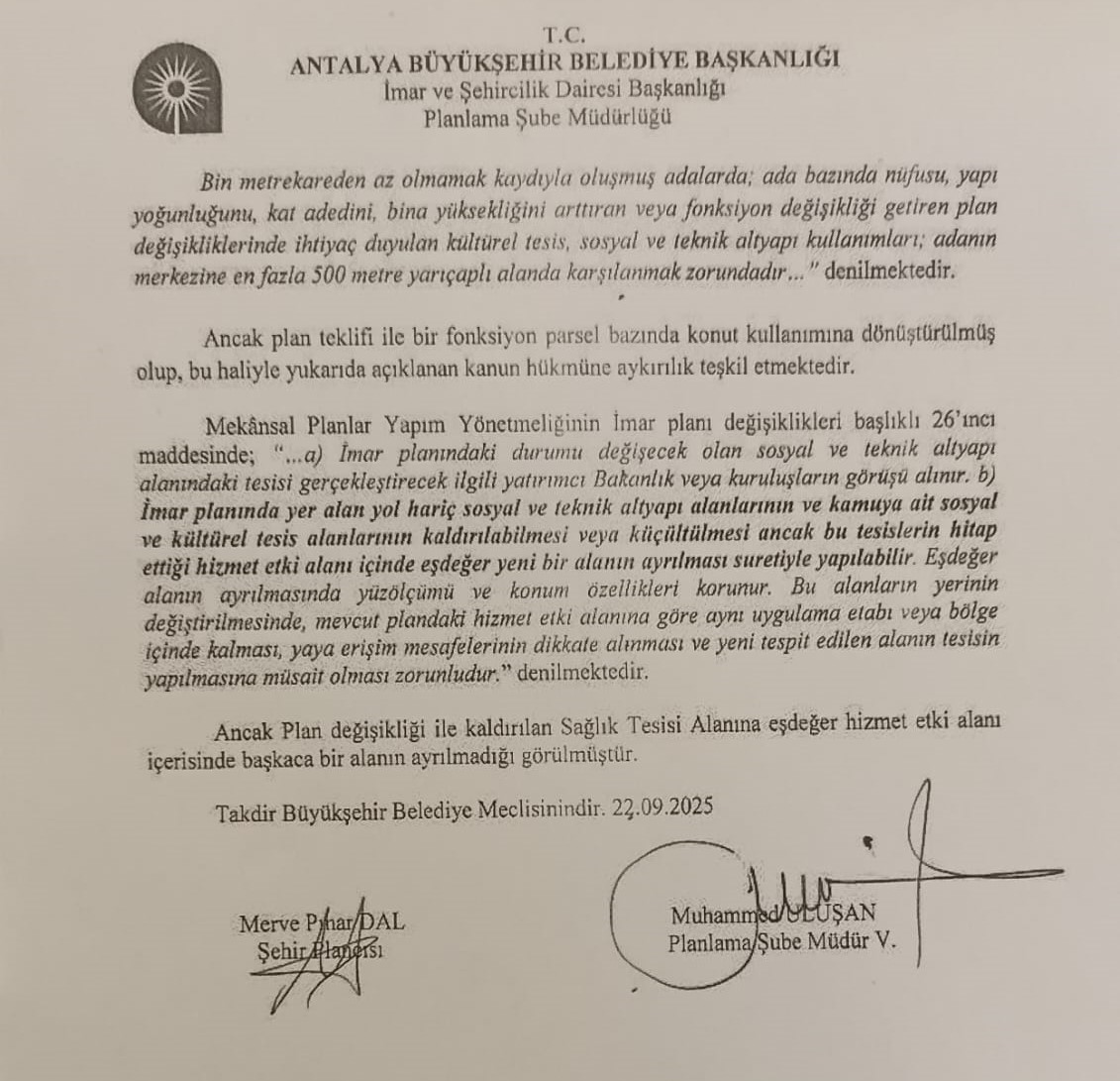 Muratpaşa Sağlık Tesisi Konut Alanı Projesi (1)