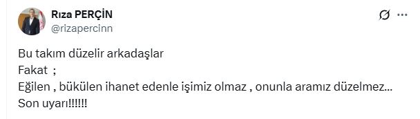 Rıza Perçin Paylaşım