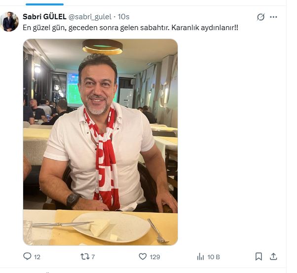 Sabri Gülel Paylaşım