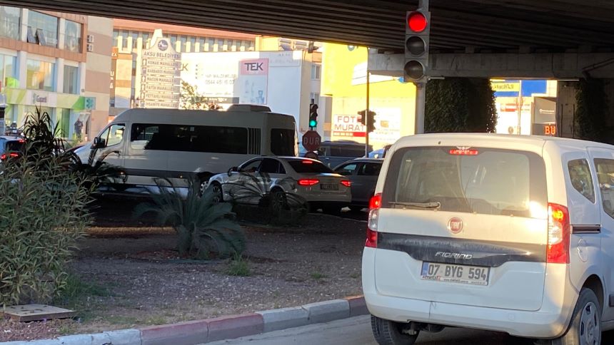 Trafik Kaosu Belek Antalya (2)