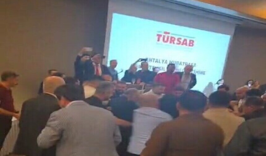 Türsab Muratpaşa Bölge Temsil Kurulu Seçiminde Gerginlik 1