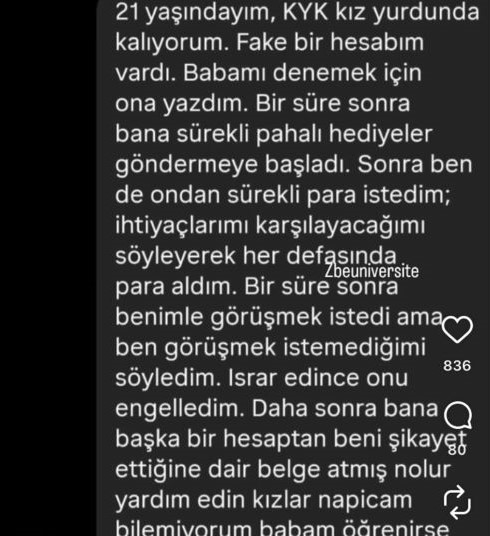 Üniversiteli Kız Mesaj-1