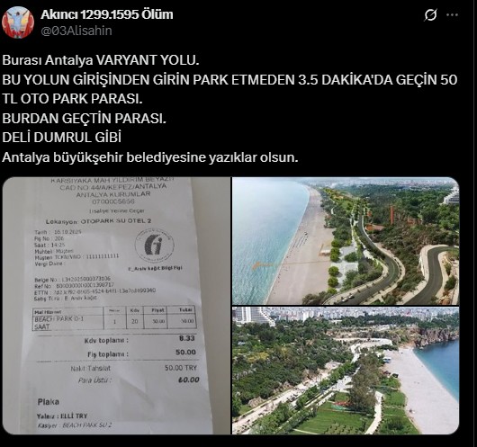 Varyant Yolu Tepki