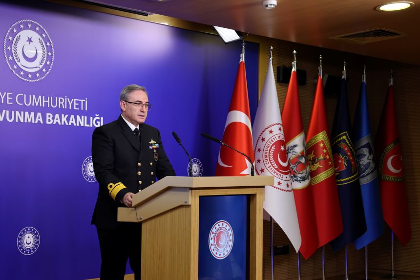 Zeki Aktürk Milli Savunma Bakanlığı Basın Halkla İlişkiler Müşaviri Ve Bakanlık Sözcüsü Tuğamiral (2)