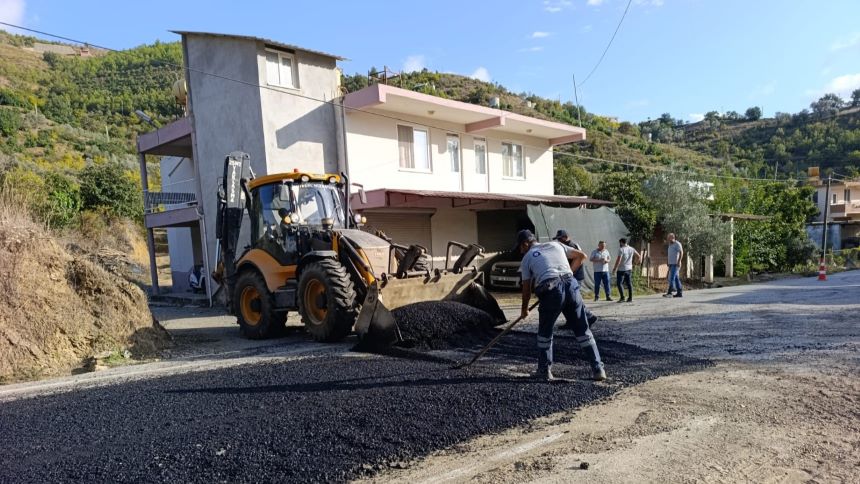 Alanya Kırsal Yol Çalışması (3)