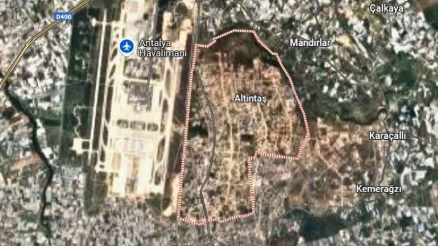 Altıntaş Mahallesi Plan