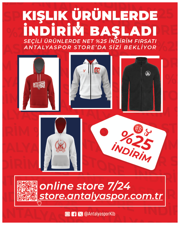 As Kışlık 25 İndirim Afiş