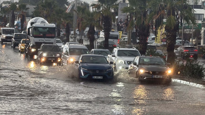 Bodrum'da Kuvvetli Sağanak (5)