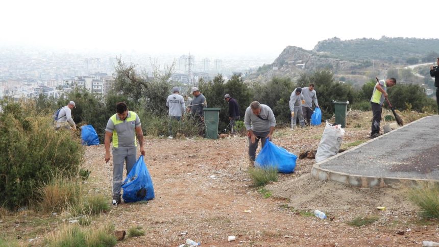 Cankayada Temizlik Seferberligi 80 Cuval Cop Toplandi 2
