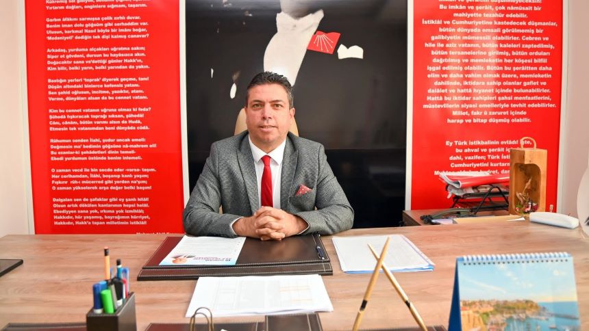 Oykun Başar Chp Manavgat İlçe Başkanı