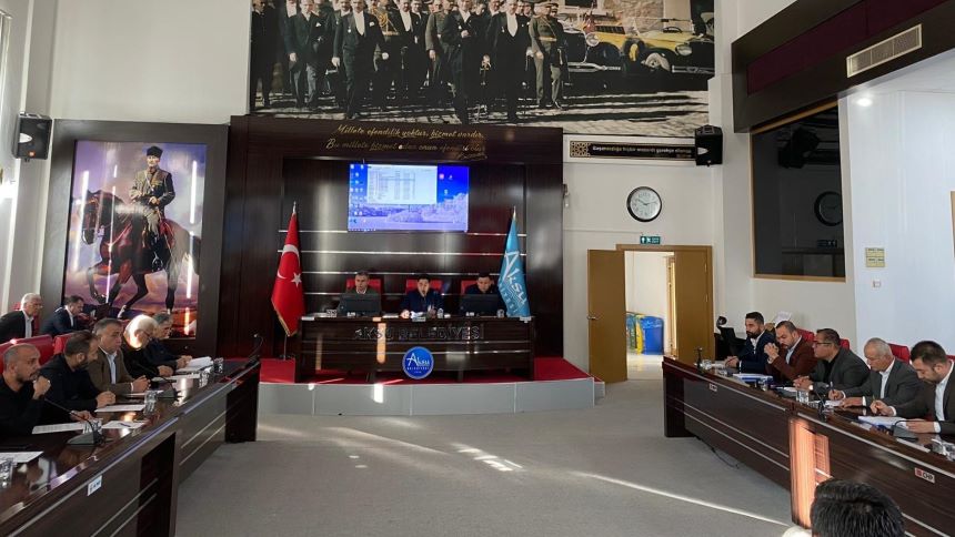 Aksu Belediyesi Aralık Ayı Meclisi
