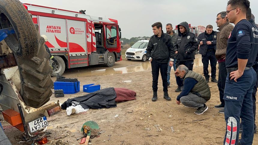 Aksu Traktör Kazası Acılı Baba