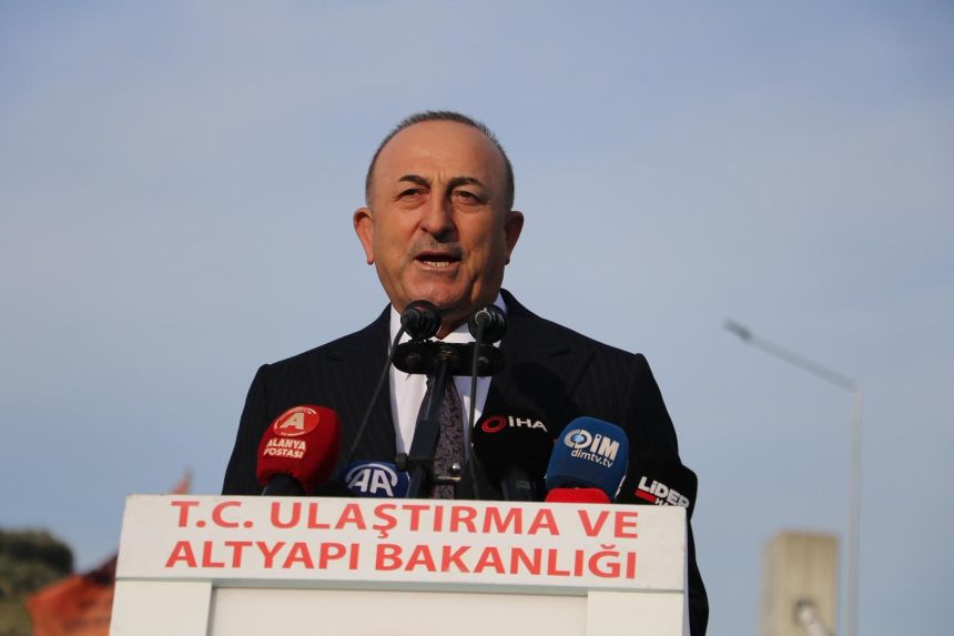 Alanya Doğu Çevre Yolu Açılışı (2) Mevlüt Çavuşoğlu