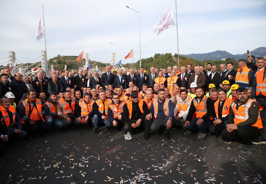 Alanya Doğu Çevre Yolu Açılışı (4)