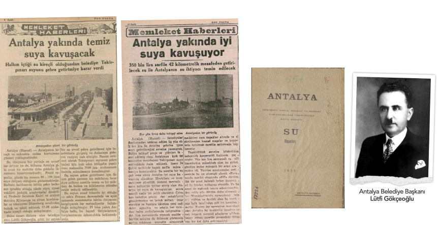 Antalya Suyuna Kavuşuyor Gazete Manşetleri