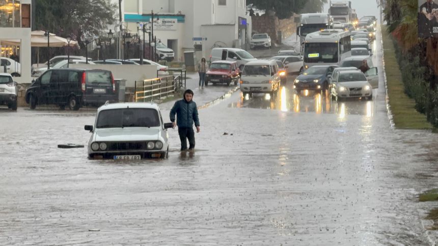 Bodrum Sel Manzaraları 2