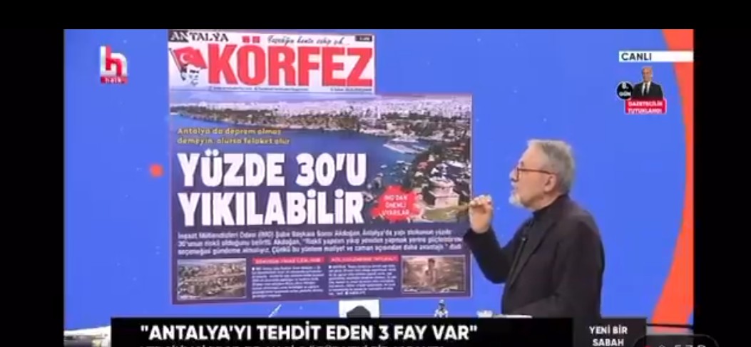 Deprem Öngörü Naci Görür 1